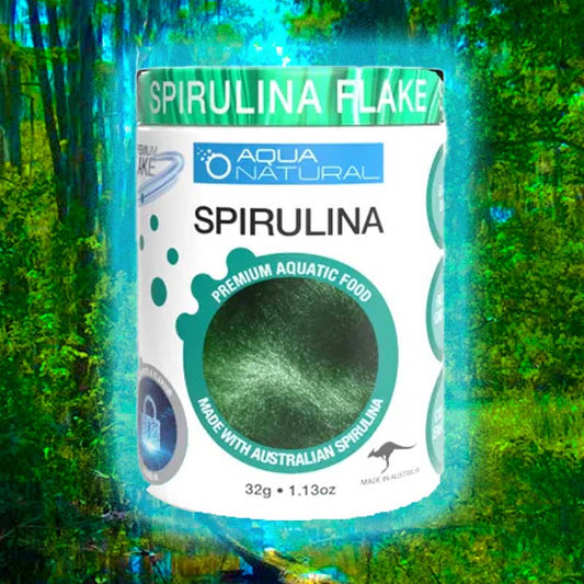 AQUA NATURAL SPIRULINA FLAKE