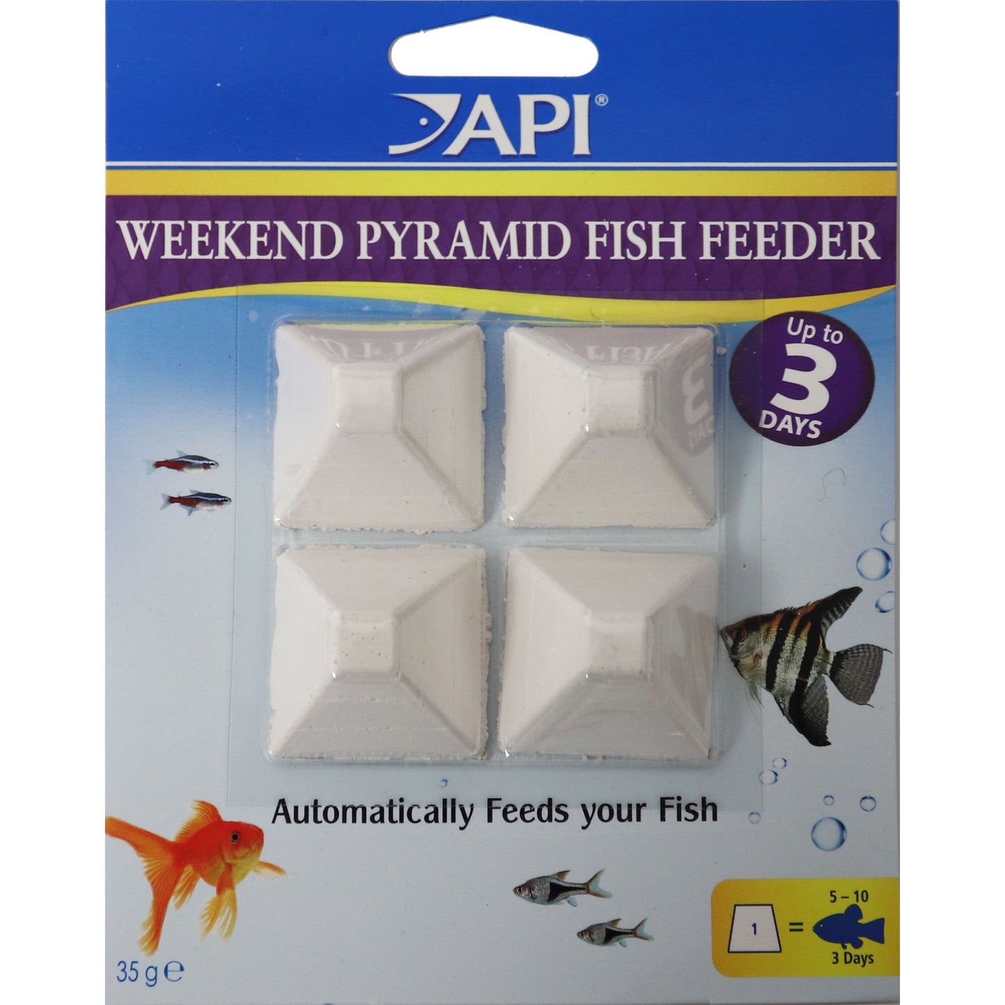 API Weekend Pyramid Fish Feeder