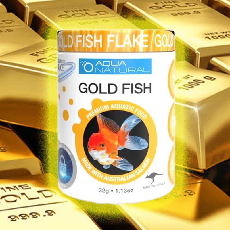 AQUA NATURAL GOLD FISH FLAKE