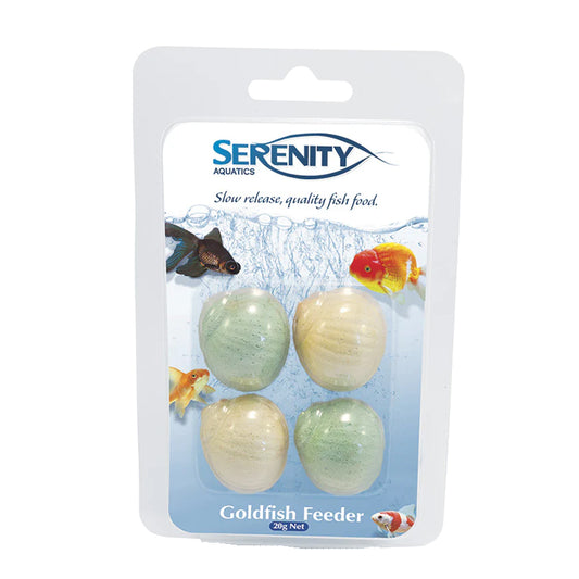 Serenity Goldfish Weekend Feeder 4 pack 20g