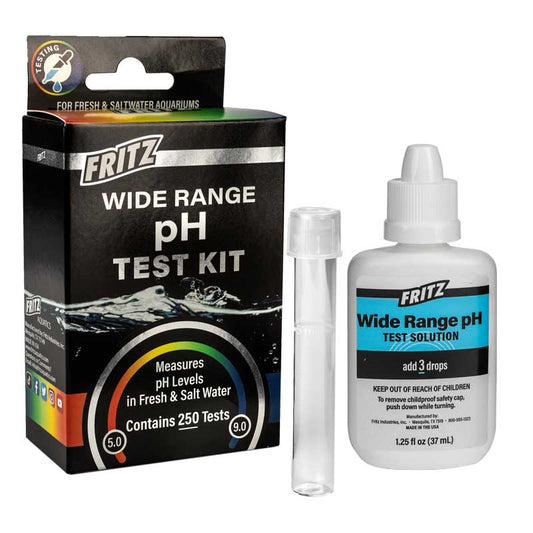 Fritz Wide Range pH Test Kit