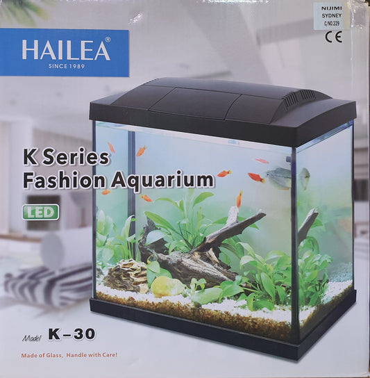 HAILEA K-30 Aquarium Black - Pick Up Only