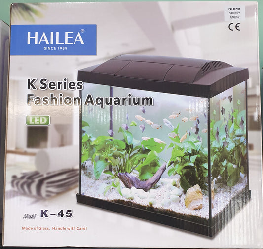 HAILEA K-45 Aquarium Black - Pick Up Only