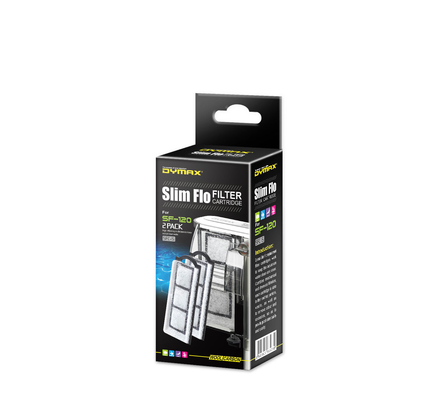 Dymax Slim Flo Filter Cartridge 2 pack (SF-120)