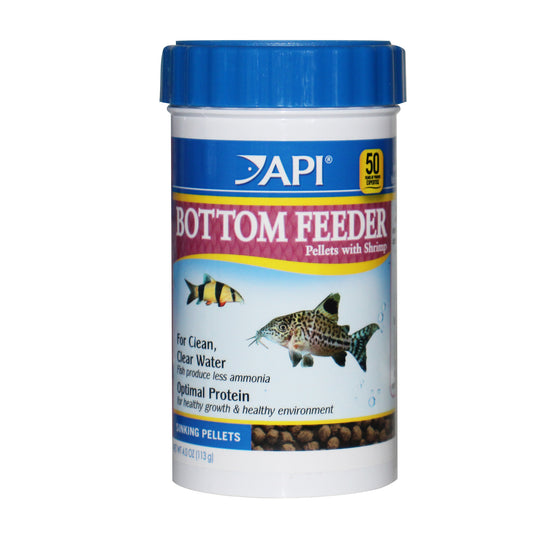 API Bottom Feeder Pellets with Shrimp