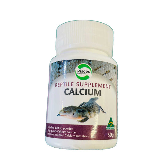 Pisces Reptile Supplement Calcium Powder