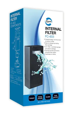 Pisces Internal Filter FC-603